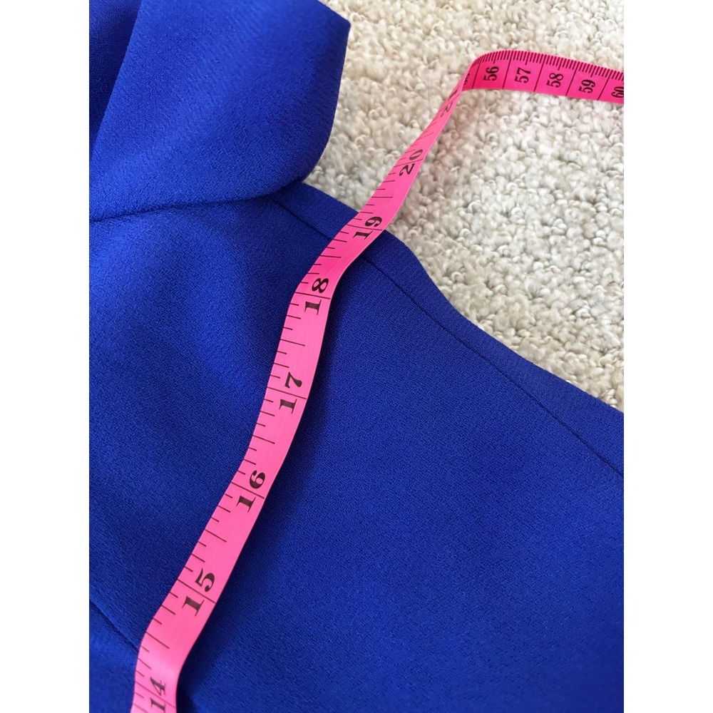 Vintage 90s Deadstock NWT Liz Claiborne Sheath‎ Dress Womens 14 Blue Career Wear - Picture 6 of 9
